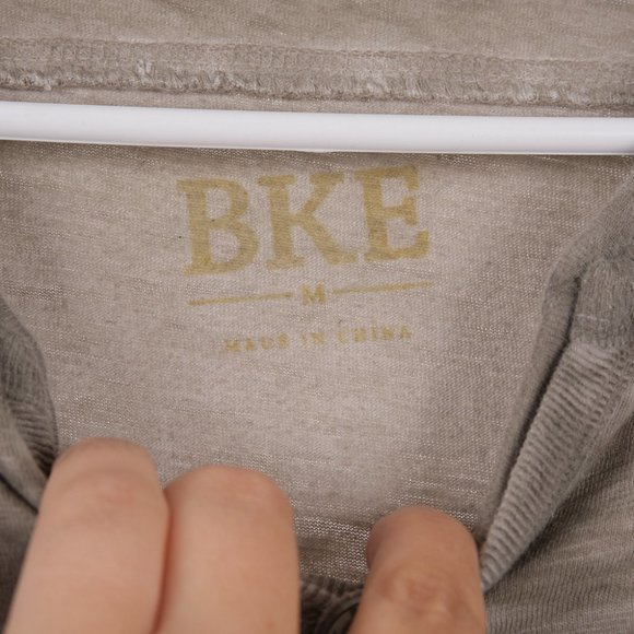 BKE Buckle Burn Out Henley Medium - Picture 4 of 5